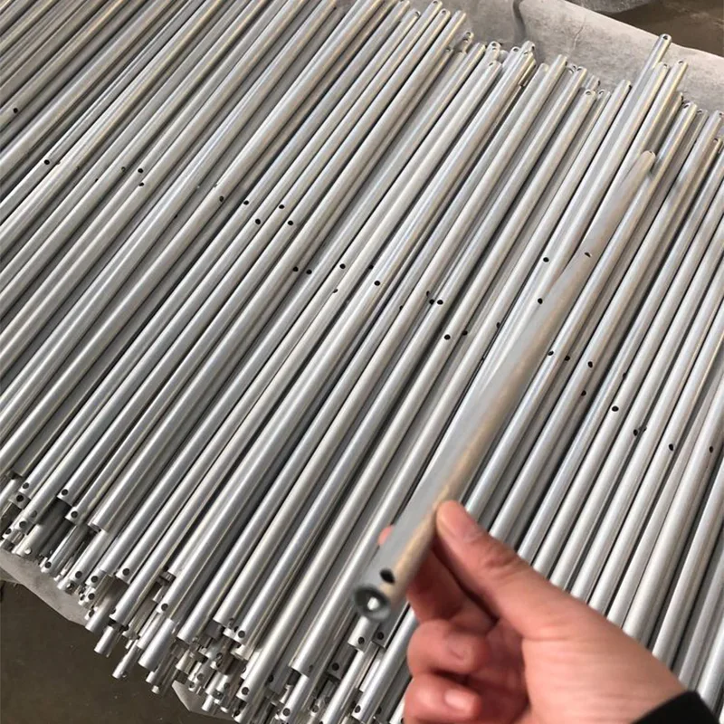 Tubo de alumínio anodizado