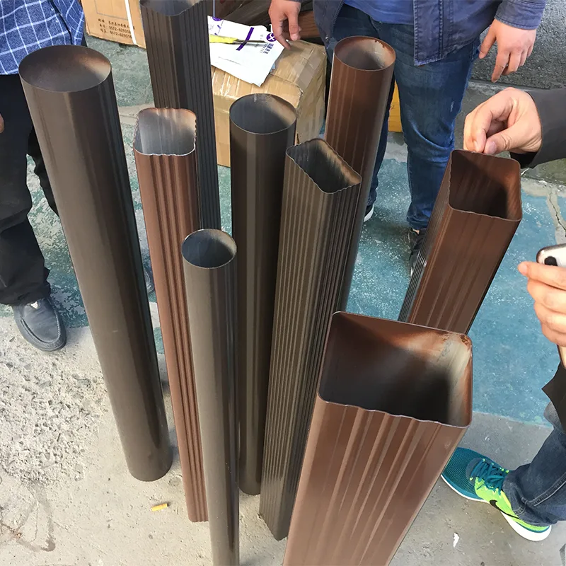 Tubo de alumínio revestido de fluorocarbono